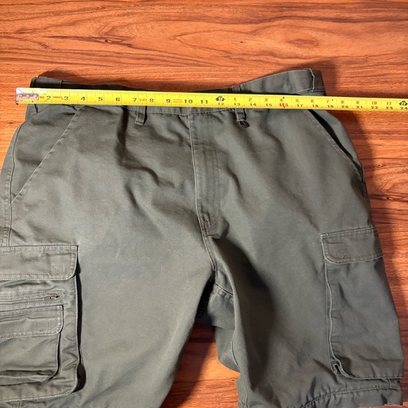 Boy Scouts of America Convertible Uniform Shorts Green Men’s 38 Relaxed Cargo - Picture 9 of 9